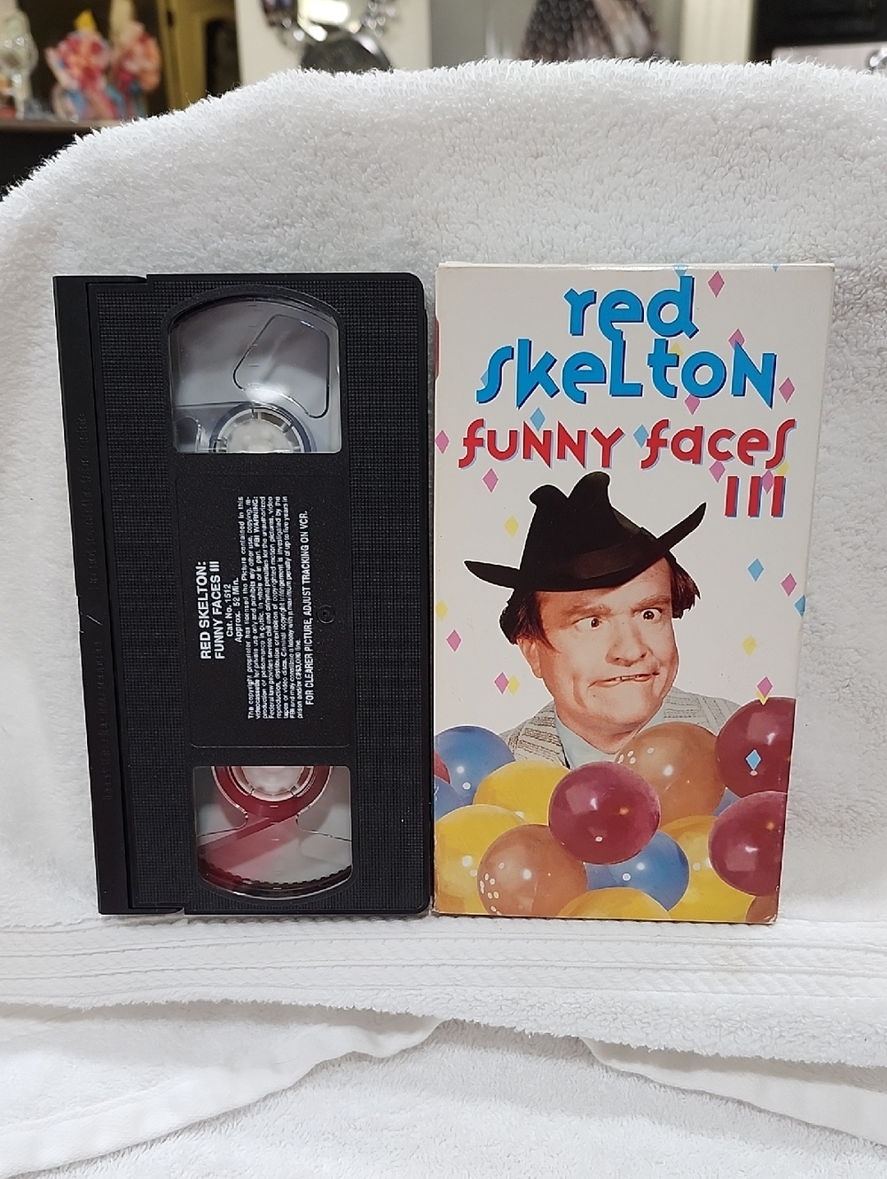 RED SKELTON "FUNNY FACES III" VHS TAPE